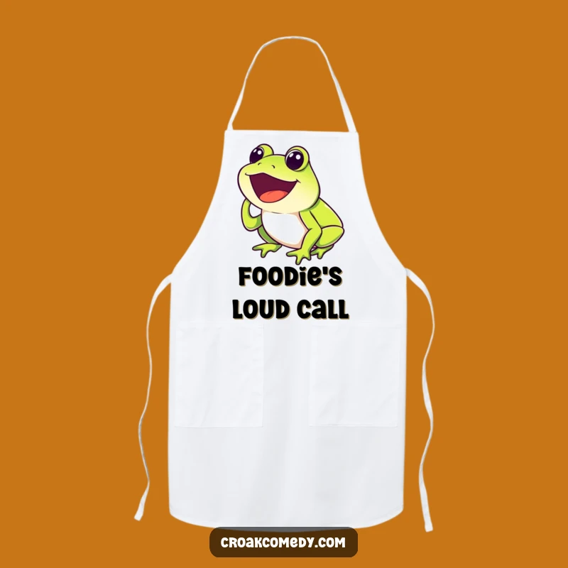 Funny Frog Croak Apron: Hilarious Kitchen Companion for Joyful Meal Prep