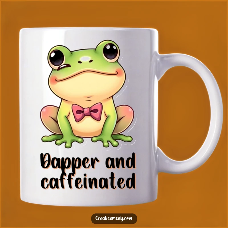 Funny Dapper Frog Mug: Hilarious Winking Amphibian Makes a Classy Gift