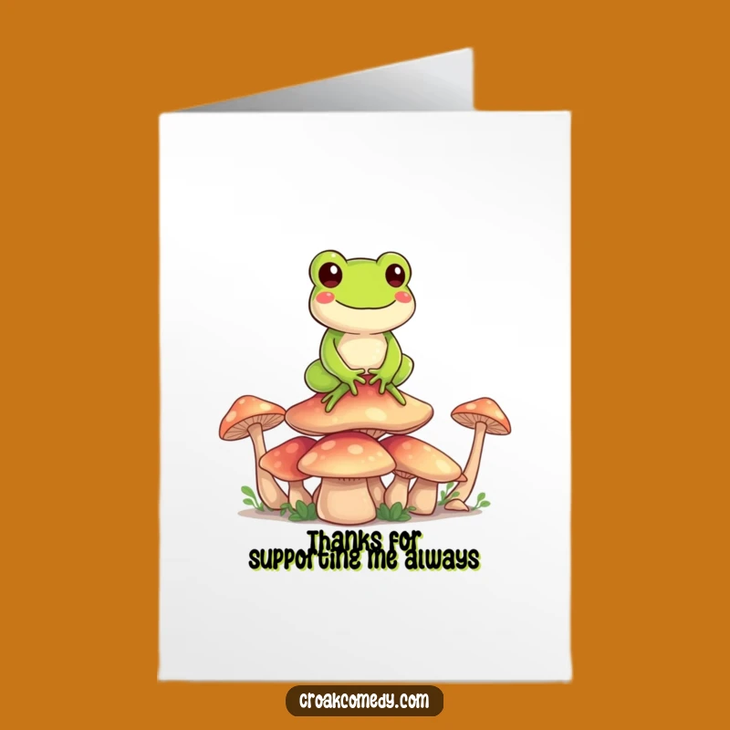 Free Printable Thank You Card: Froggy Gratitude, Whimsical Downloadable Gift
