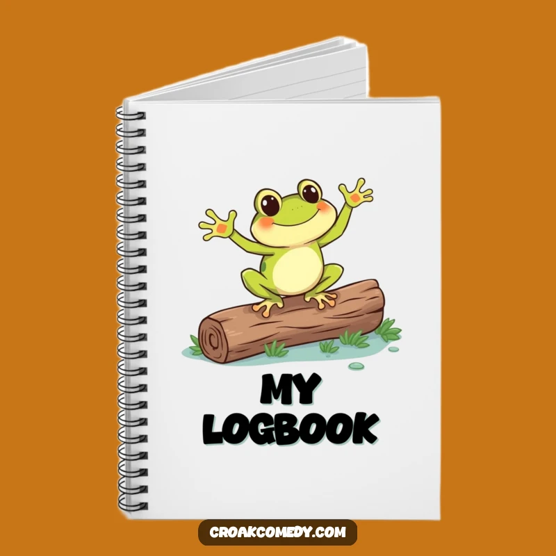 Funny Frog Dance Notebook: Jot Down Ideas with Amphibian Flair