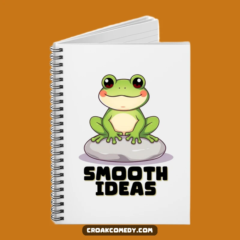 Funny Frog Notebook: Capture Ideas Content Amphibian Style, Great Funny Gift for Writers