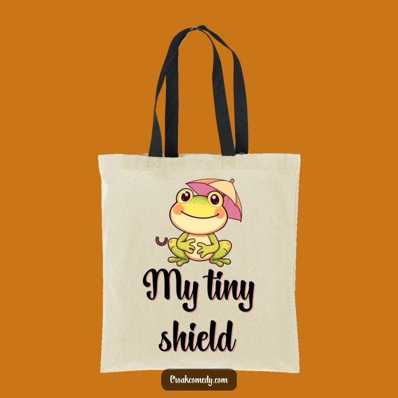 Funny Frog Umbrella Tote Bag - Carry Your Cheer Everywhere!